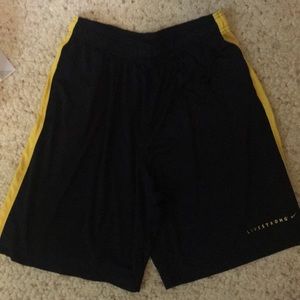 Men’s Nike Livestrong DryFit athletic shorts